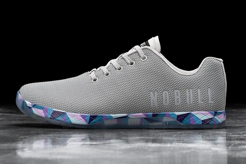 NOBULL Arctic Prism Superfabric Training Ayakkabı Bayan - Gri - Turkiye (JKY-896517)